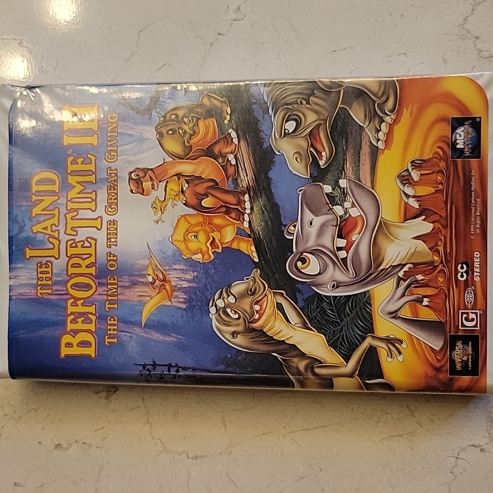 Universal Cartoon Studios The Land Before Time III VHS Tape